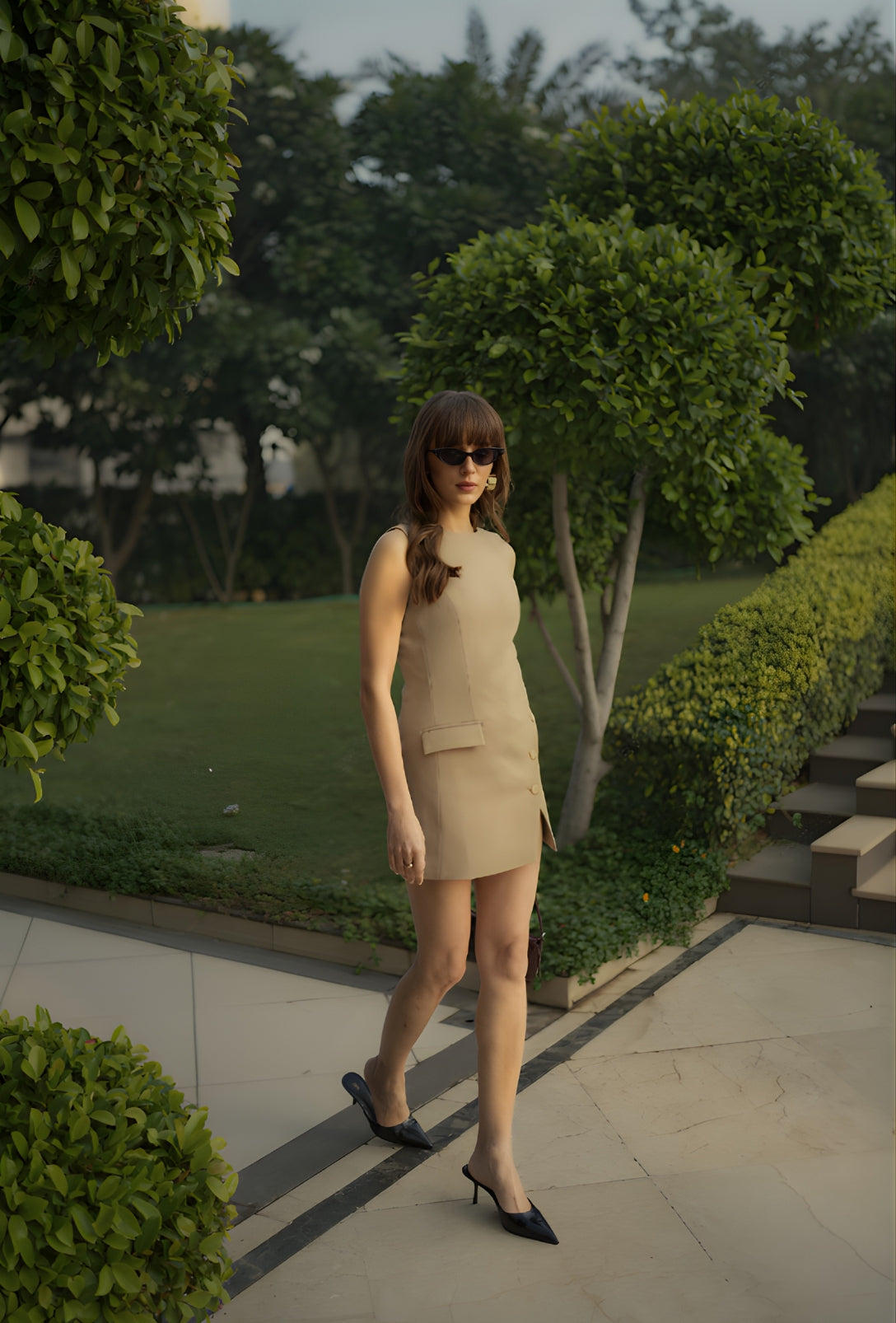 Golden Dusk Dress