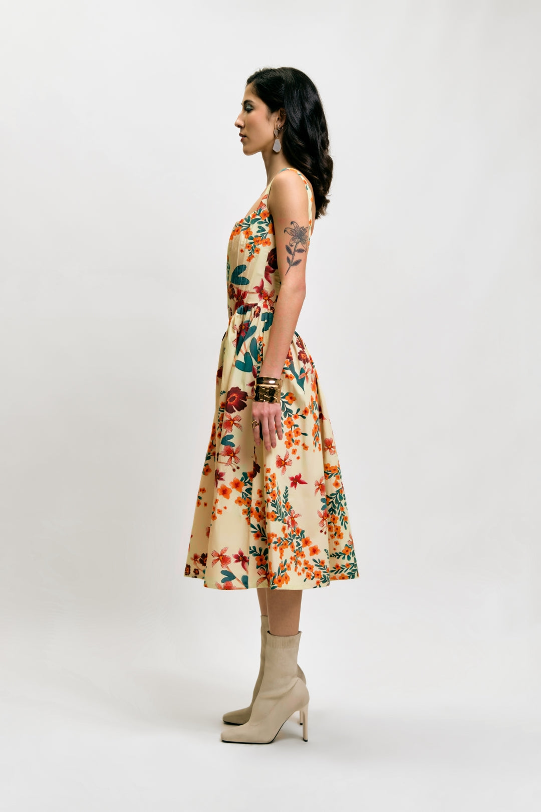 Love in Bloom Corset Dress by DELAN
