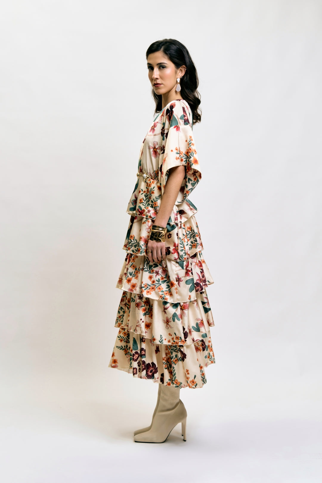 Love in Bloom Tier Dress by DELAN
