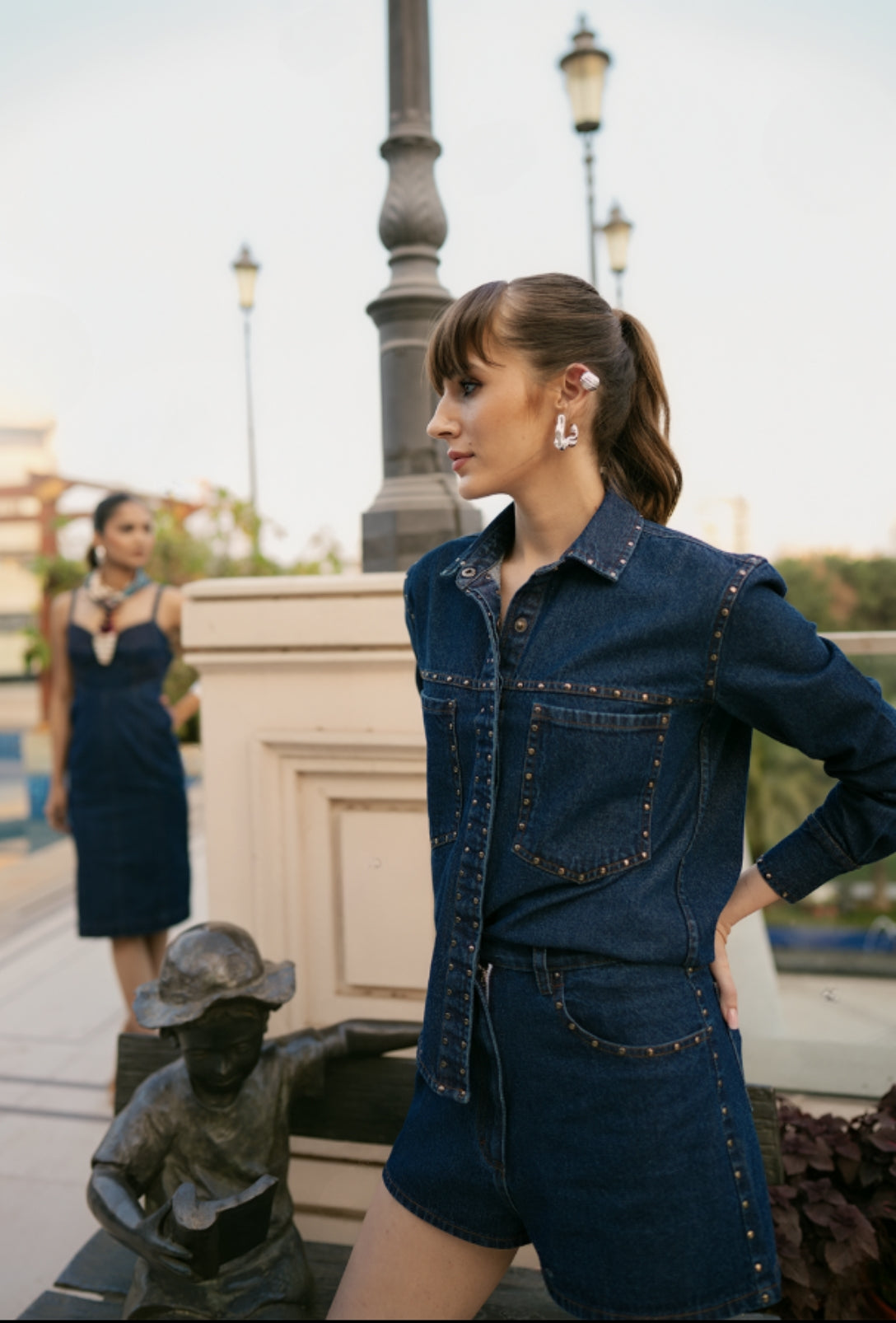 Blue Hour Denim Set