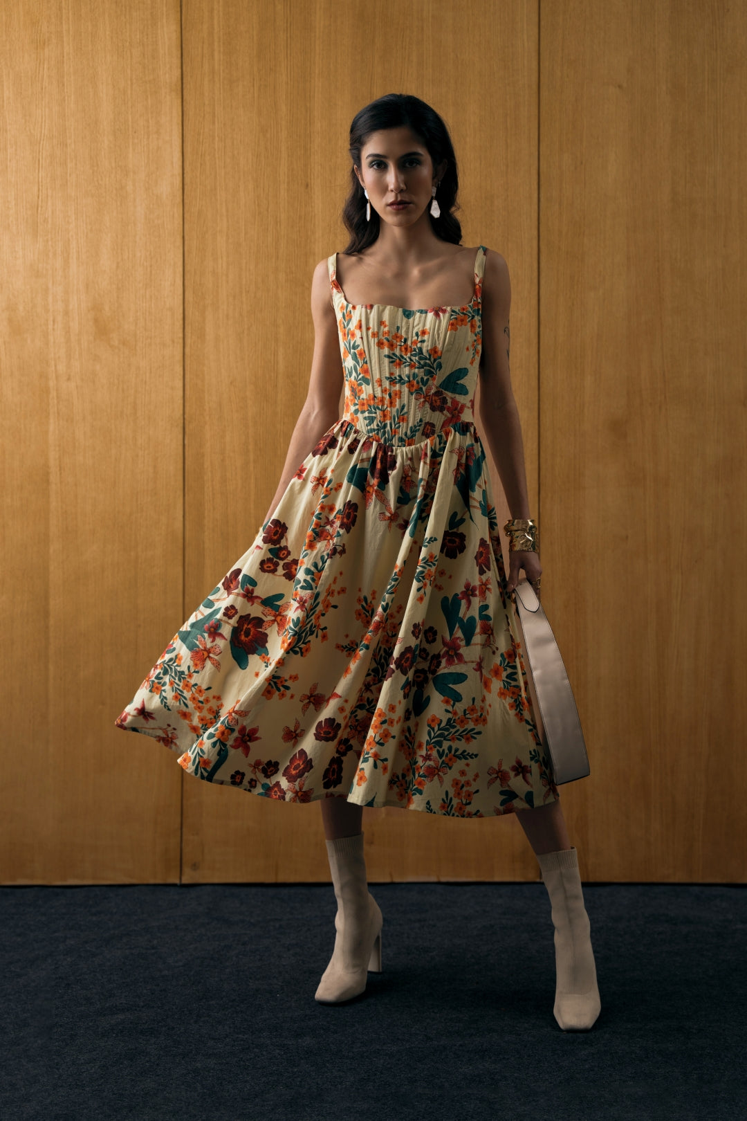 Love in Bloom Corset Dress for women
